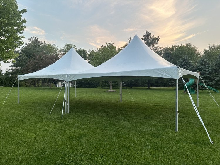 20' x 40'  High Peak Frame Tent