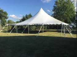 40ft x 40ft Pole Tent 1710380756 40'x40' high peak pole tent