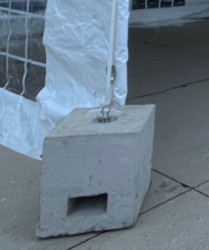 700lb Concrete Ballast (Frame tents only)